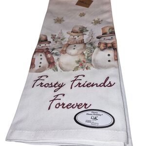 Park Designs Frosty Friends Forever Dish Towel